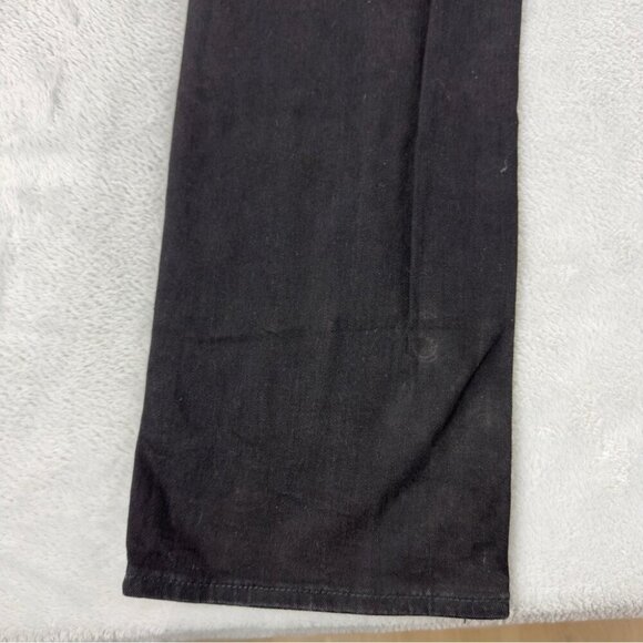True Religion NWOT Men's Size 32x34 Ricky Flap SN Straight Leg Black Flare Jeans - Picture 3 of 11